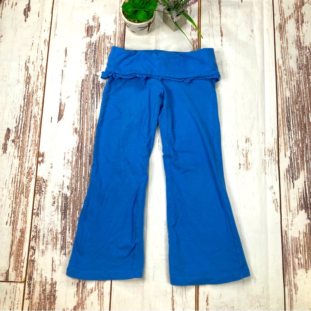 Y2K Pants Dots & Dreams Baby Blue Bell Bottoms Sz 5